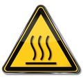 Warning hot surface