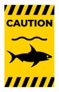 Warning Keep Out Ã¢â¬â Shark Sighted