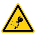 Warning No Tools Symbol Sign, Vector Illustration, Isolate On White Background Label .EPS10