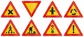 Warning Road Signs In Iceland