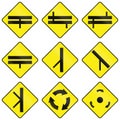 Warning Road Signs In Ireland