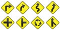 Warning signs used in Uruguay