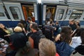 Warning Strike, Romanian Railway, Bucharest, Romania