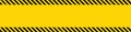 Warning strip road sign background Royalty Free Stock Photo