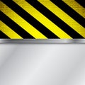 Warning stripe background Royalty Free Stock Photo