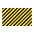 Warning striped rectangular background, yellow and black stripes on the diagonal, a warning to be careful - the potential danger