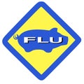Warning swine flu sign Royalty Free Stock Photo
