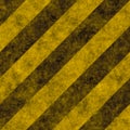 Warning Texture With Black and Yellow Stripes Royalty Free Stock Photo