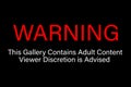 Warning Viewer Discretion is Advised Adult Content Royalty Free Stock Photo