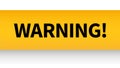 Warning yellow tape. Attention barrier. Caution ribbon Royalty Free Stock Photo