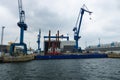 Warnow Werft Royalty Free Stock Photo