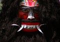 Warok performer in central Java Royalty Free Stock Photo