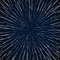 Warp stars zoom blue galaxy war vector abstract background