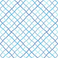 Warped, distorted, uneven lattice, fishing net seamless pattern