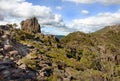 Warrabungle National Park in Australia Royalty Free Stock Photo