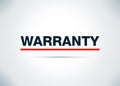 Warranty Abstract Flat Background Design Illustration