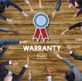 Warranty Quality Control Guarantee Satisfaction Concept Royalty Free Stock Photo