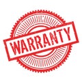 Warranty stamp rubber grunge