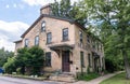 Warren, Pennsylvania, USA August 13, 2023 The Mansion House on Fourth Street, built in 1833 and now is an apartment building