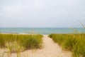 Warren Sand Dunes in Michigan Royalty Free Stock Photo