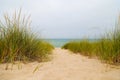 Warren Sand Dunes in Michigan Royalty Free Stock Photo