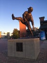 Warren Spahn Statue