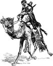 Warrior on a camel