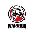 Warrior Helmet Logo Vector Isolated EPS Royalty Free Stock Photo