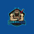 Warrior premium illustration