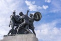 Warrior statue in Trieste Italy