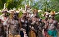 Warriors Asmat tribe.