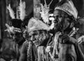 Warriors Asmat tribe. Royalty Free Stock Photo