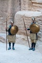 Warriors in Petra, Jordan