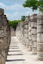 Warriors Temple Chichen Itza Mexico Royalty Free Stock Photo