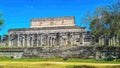 Warriors Temple (los Guerreros). Chichen Itza, Yucatan, Mexico Royalty Free Stock Photo