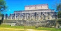 Warriors Temple (los Guerreros). Chichen Itza, Yucatan, Mexico