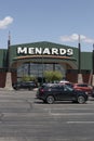 Menards Home Improvement store. Menards sells assorted building materials, tools, and gardening supplies Royalty Free Stock Photo