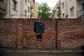 Warsaw fragment of the ghetto wall