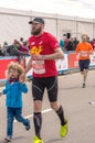 Warsaw Marathon 2016, Poland. Royalty Free Stock Photo