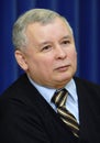 Warsaw, Masovia / Poland - 2007/02/05: Jaroslaw Kaczynski, polish government Prime Minister and leader of the Law and Justice