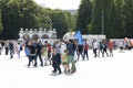 Warsaw, Mazovia Poland - June 4th 2023: Freedom demonstration