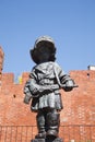 Warsaw. Monument to the Young insurgent