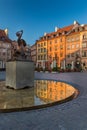 Warsaw Old Town Market Place Royalty Free Stock Photo