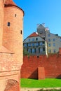 Warsaw Old Town in Poland Royalty Free Stock Photo