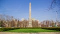 Warsaw Palace of Culture and Science, a landmark and the tallest building in Warsaw, Poland Royalty Free Stock Photo