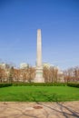 Warsaw Palace of Culture and Science, a landmark and the tallest building in Warsaw, Poland Royalty Free Stock Photo