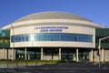 Warsaw, Poland - Arena Ursynow, the modern sports and concert hall in Ursynow - residential district in southern Warsaw