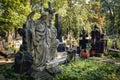 Old Powazki cemetery in Warsaw