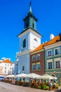 WARSAW, POLAND, AUGUST 12, 2016: View of the domican church of saint hyacinth in the polish city warsaw....IMAGE