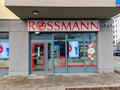 Rossmann store in Warsaw city, Poland